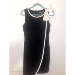 Karl Lagerfeld Bow Detail Dress - Never Worn, Sz4 *Photos Added with Length Msmt